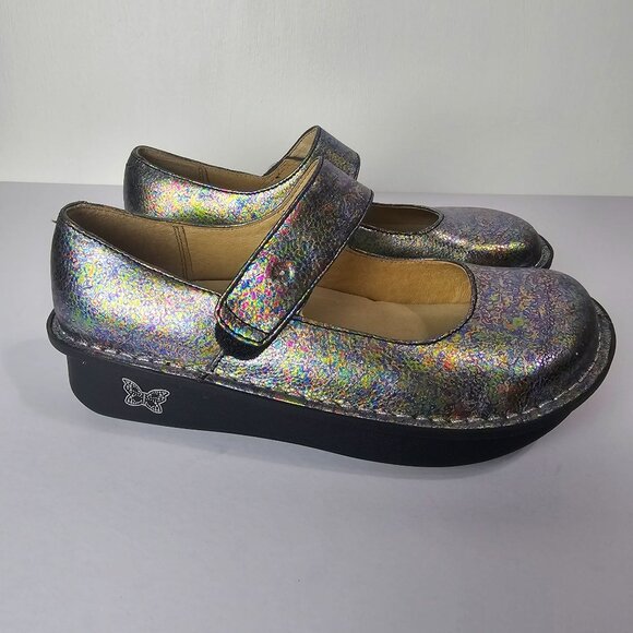 Alegria Paloma PRO Spectrum Comfort Flatform Mary Janes, SOLD OUT, 7/7.5, NWOB - Picture 3 of 8